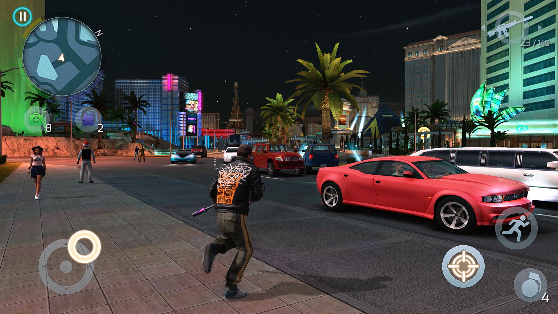 اسکرین شات 1 بازی Gangstar Vegas: World of Crime