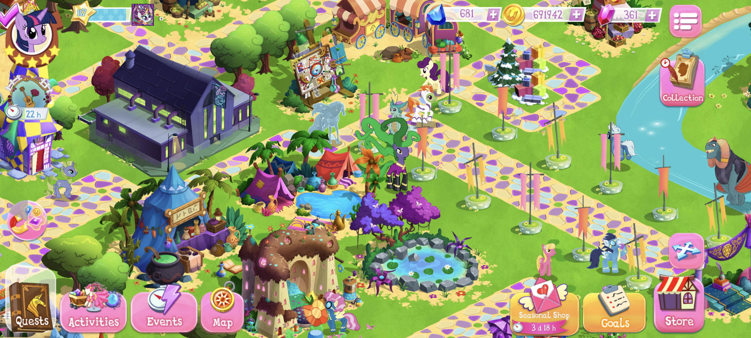 اسکرین شات 6 بازی My Little Pony: Magic Princess