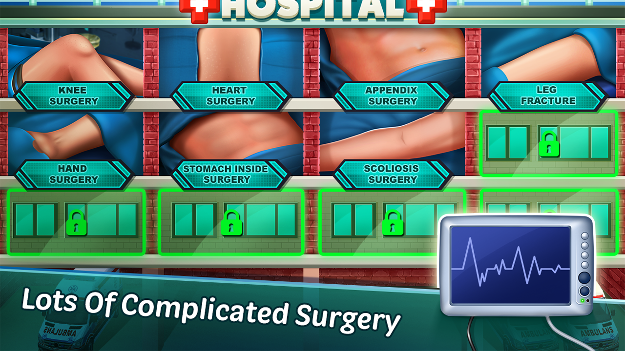 اسکرین شات 5 برنامه Multi Surgery Hospital Games
