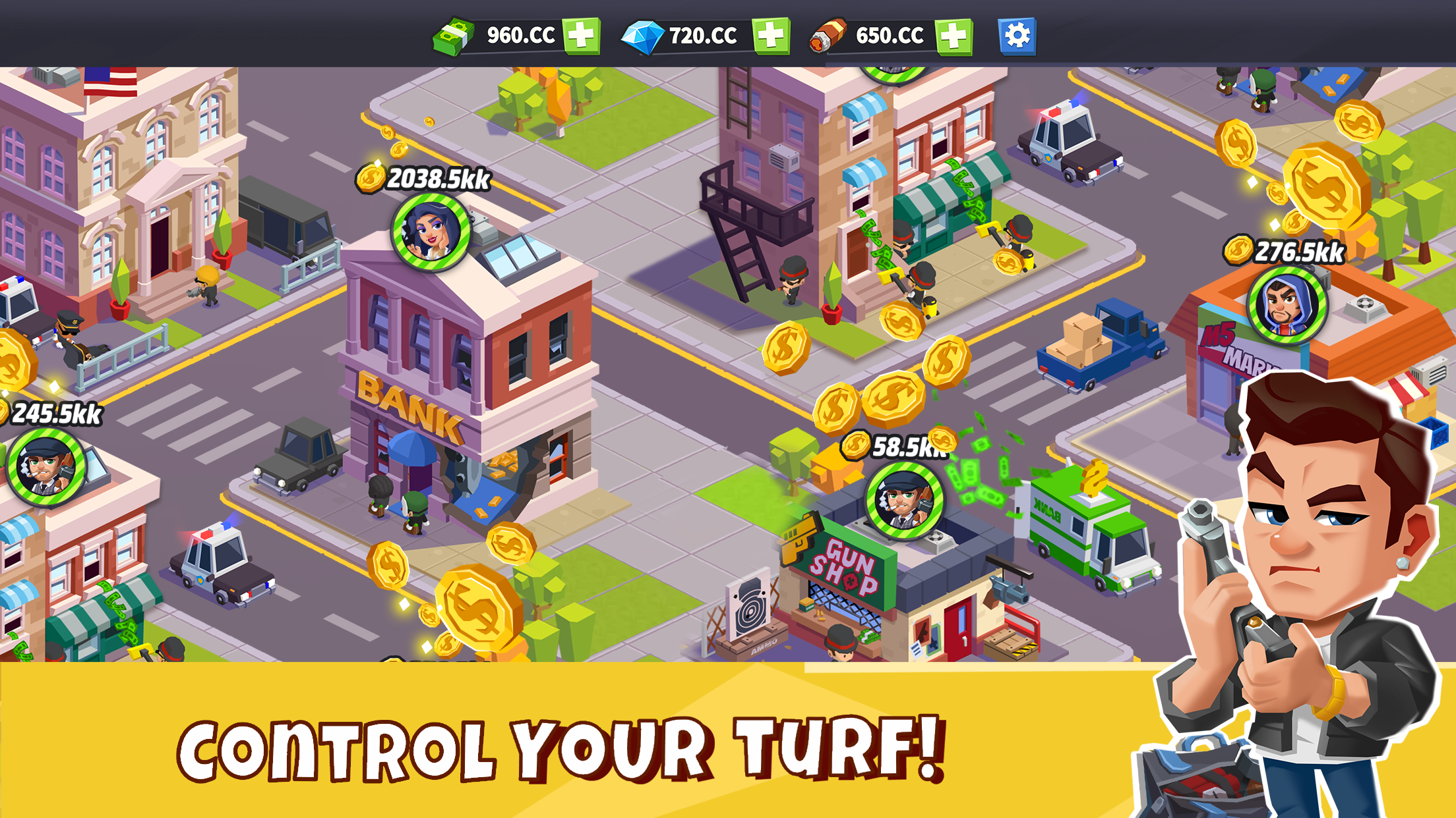 اسکرین شات 8 بازی Idle Mafia - Tycoon Manager
