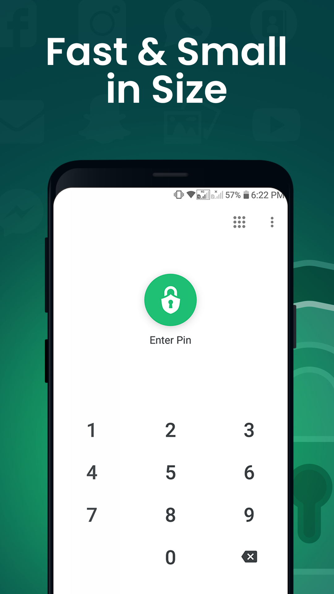 اسکرین شات 4 برنامه App Lock - Lock Apps