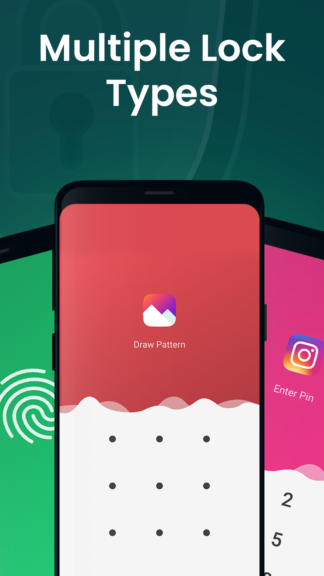 اسکرین شات 2 برنامه App Lock - Lock Apps