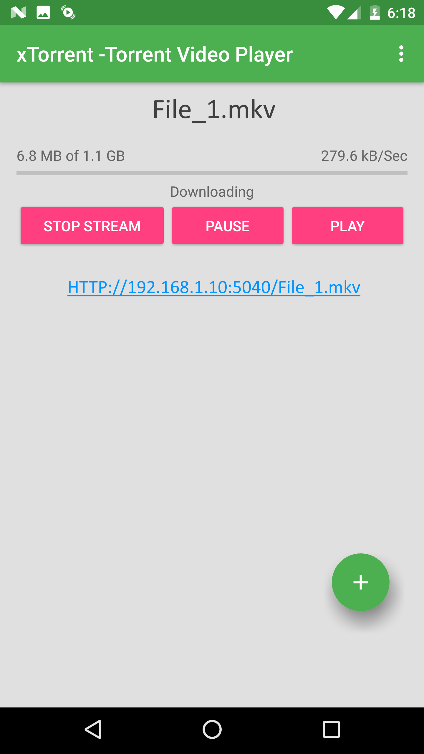 اسکرین شات 1 برنامه xTorrent - Stream Torrents