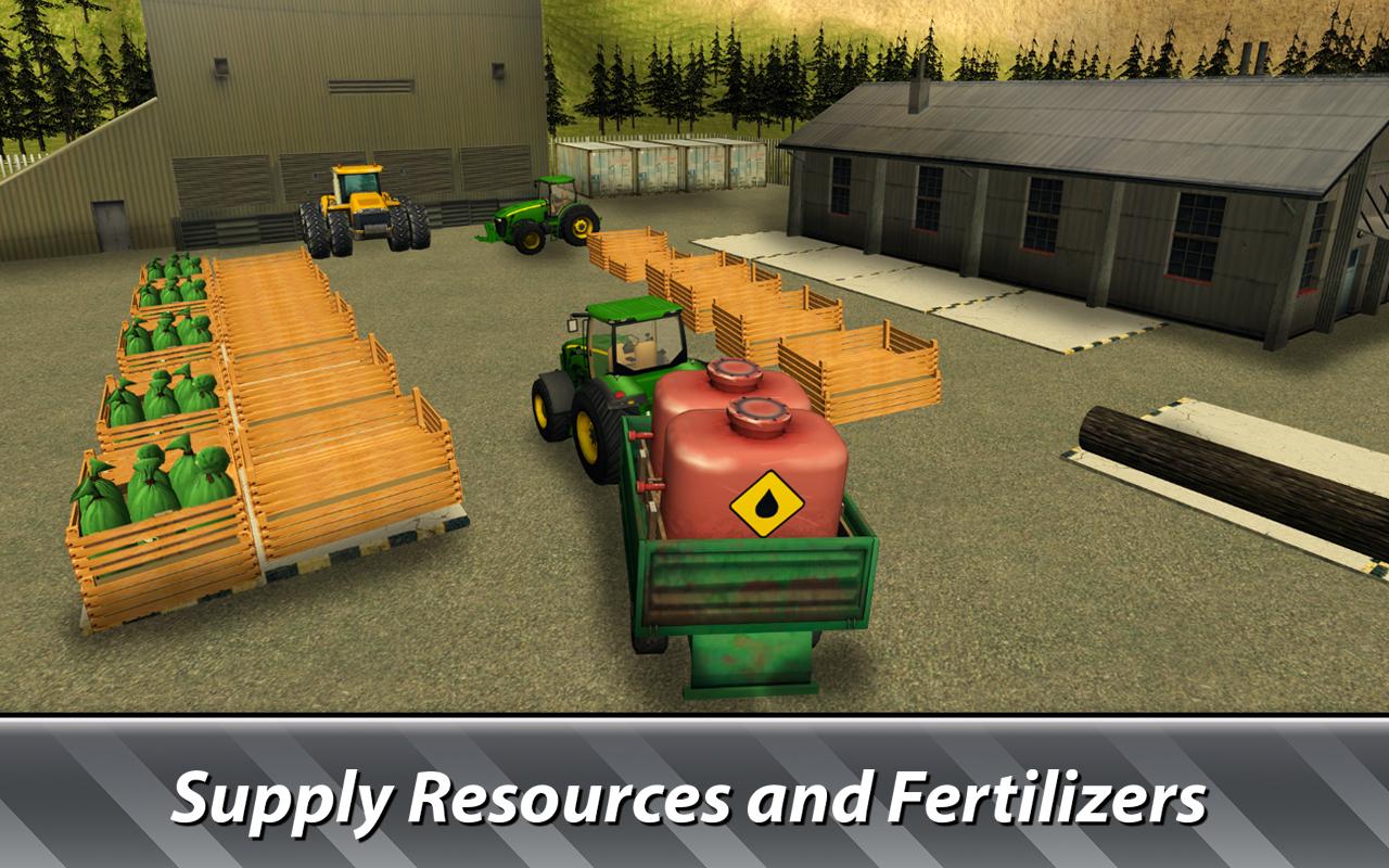اسکرین شات 4 بازی 🚜 Farm Simulator: Hay Tycoon