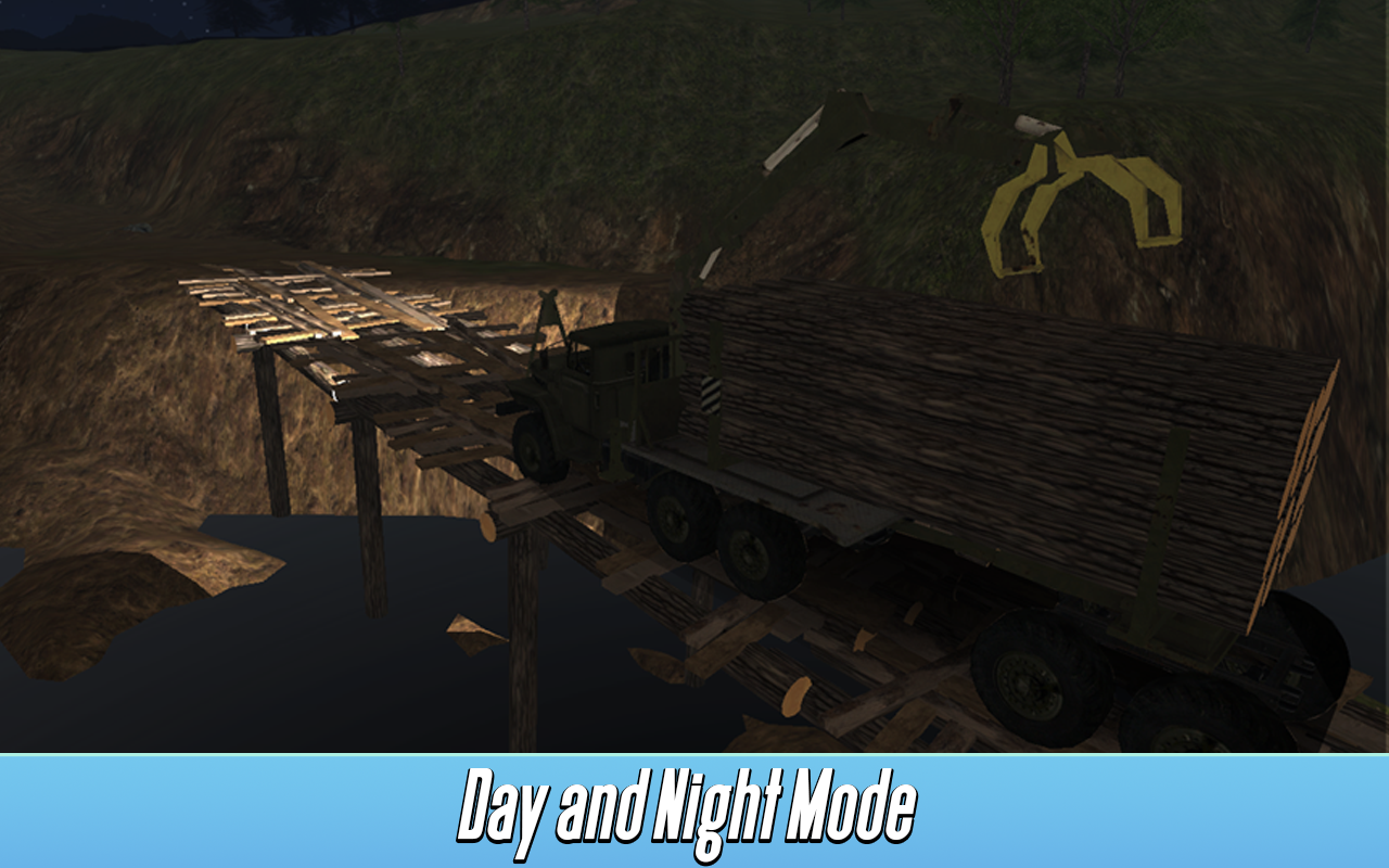 اسکرین شات 3 بازی Logging Truck Simulator 3D