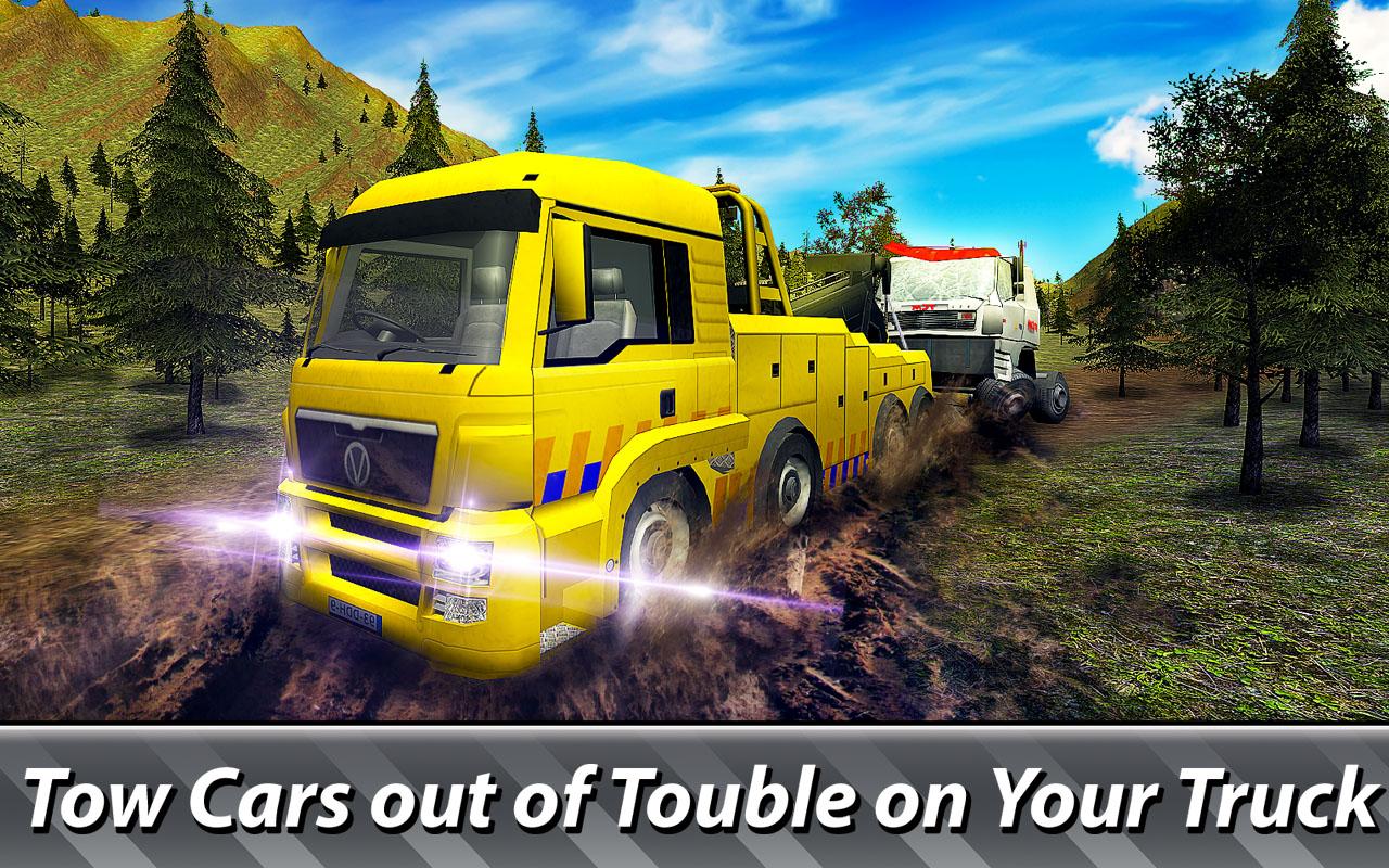 اسکرین شات 1 بازی Tow Truck Emergency Simulator: