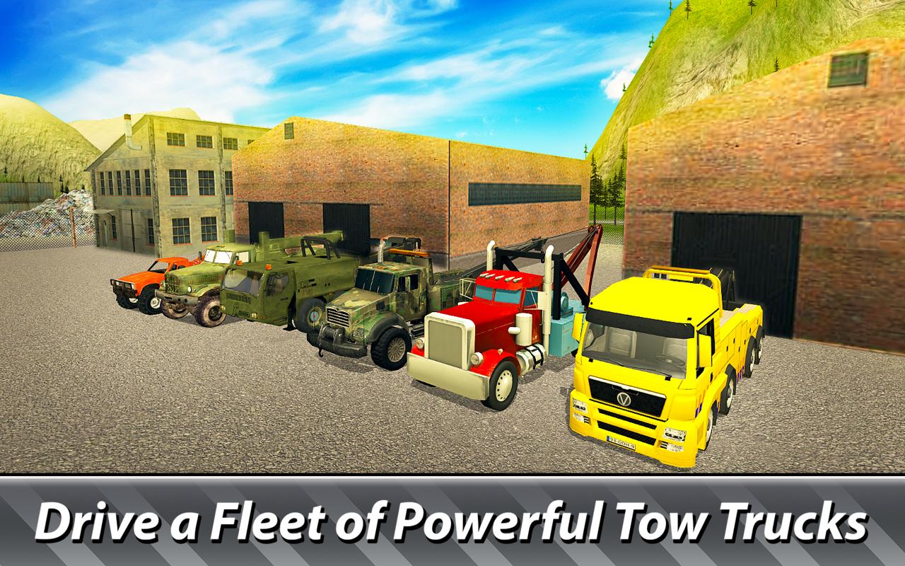 اسکرین شات 4 بازی Tow Truck Emergency Simulator: