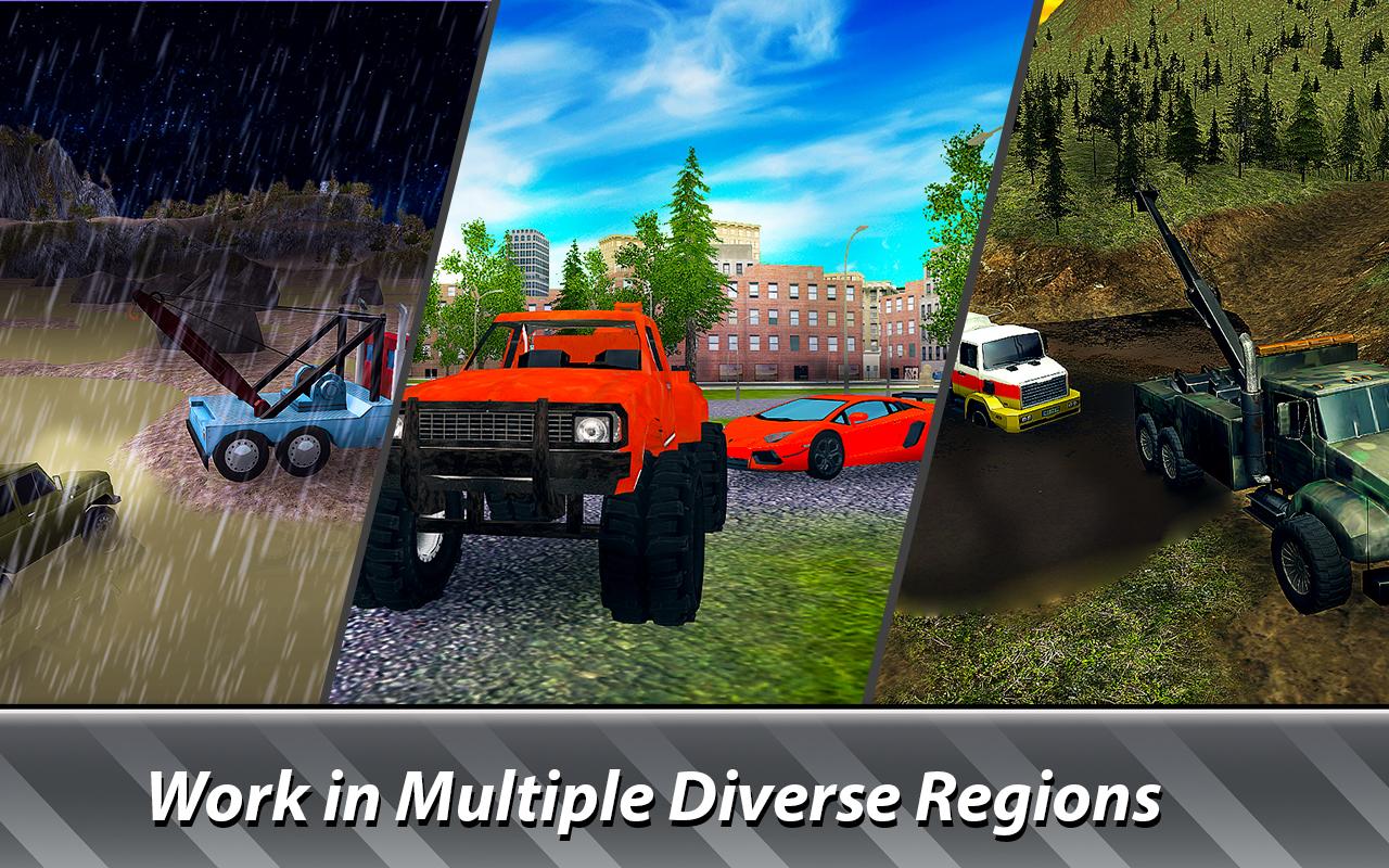 اسکرین شات 3 بازی Tow Truck Emergency Simulator:
