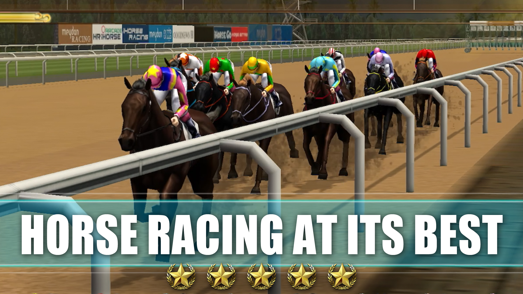 اسکرین شات 3 بازی iHorse™ Arcade Horse Racing