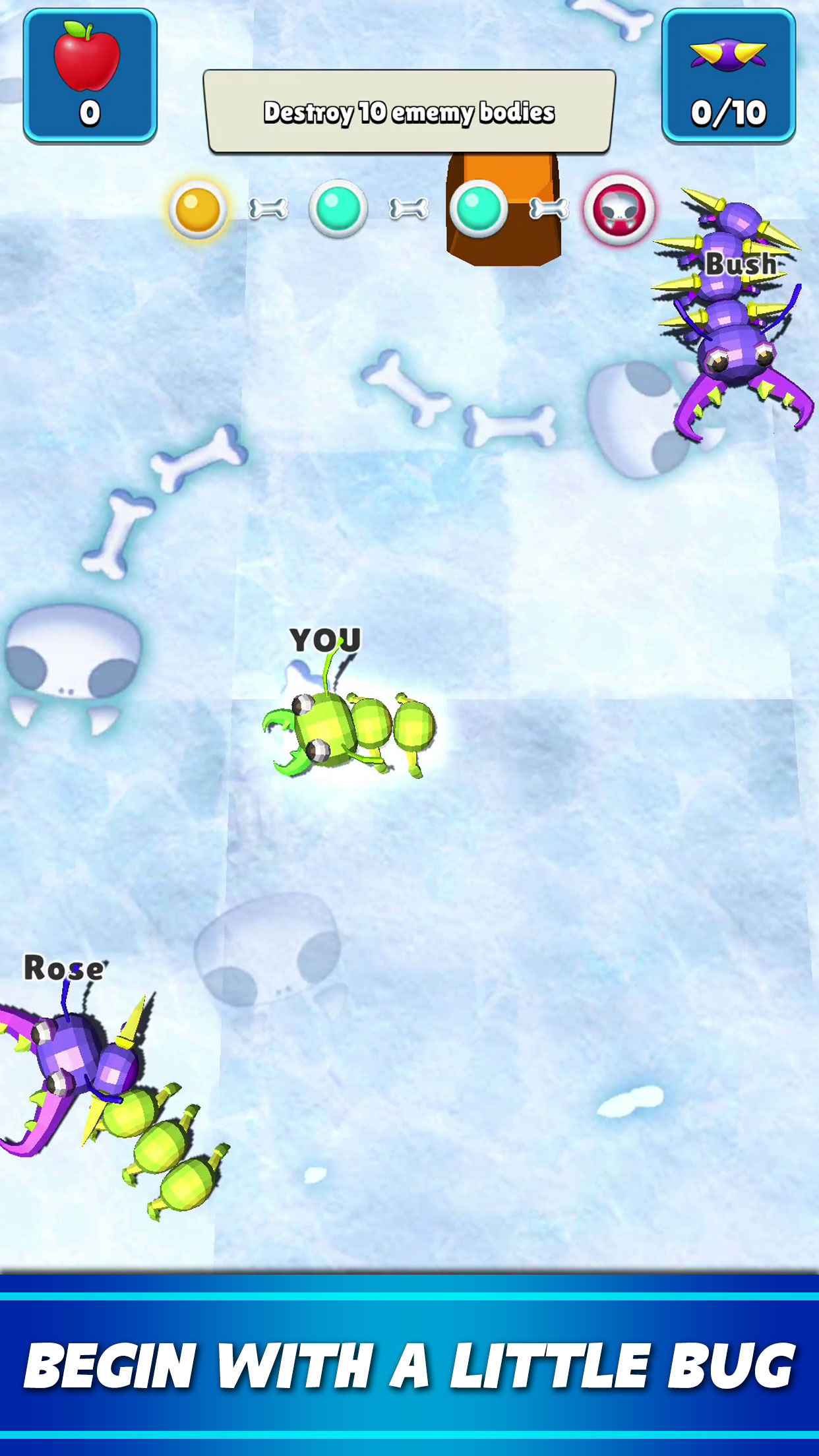 اسکرین شات 2 بازی Bug Battle 3D