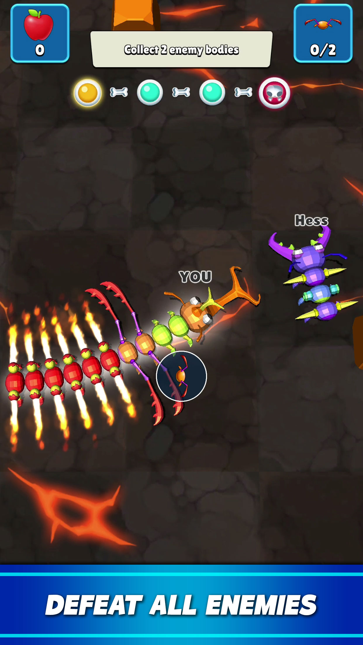 اسکرین شات 4 بازی Bug Battle 3D