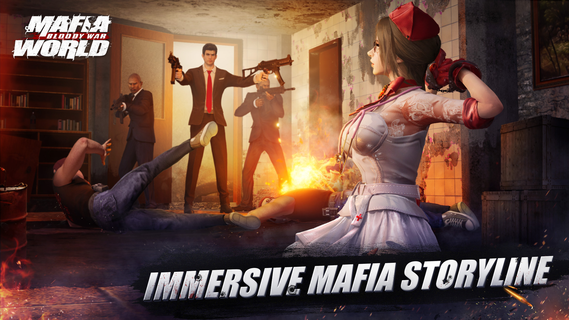 اسکرین شات 5 بازی Mafia World: Bloody War
