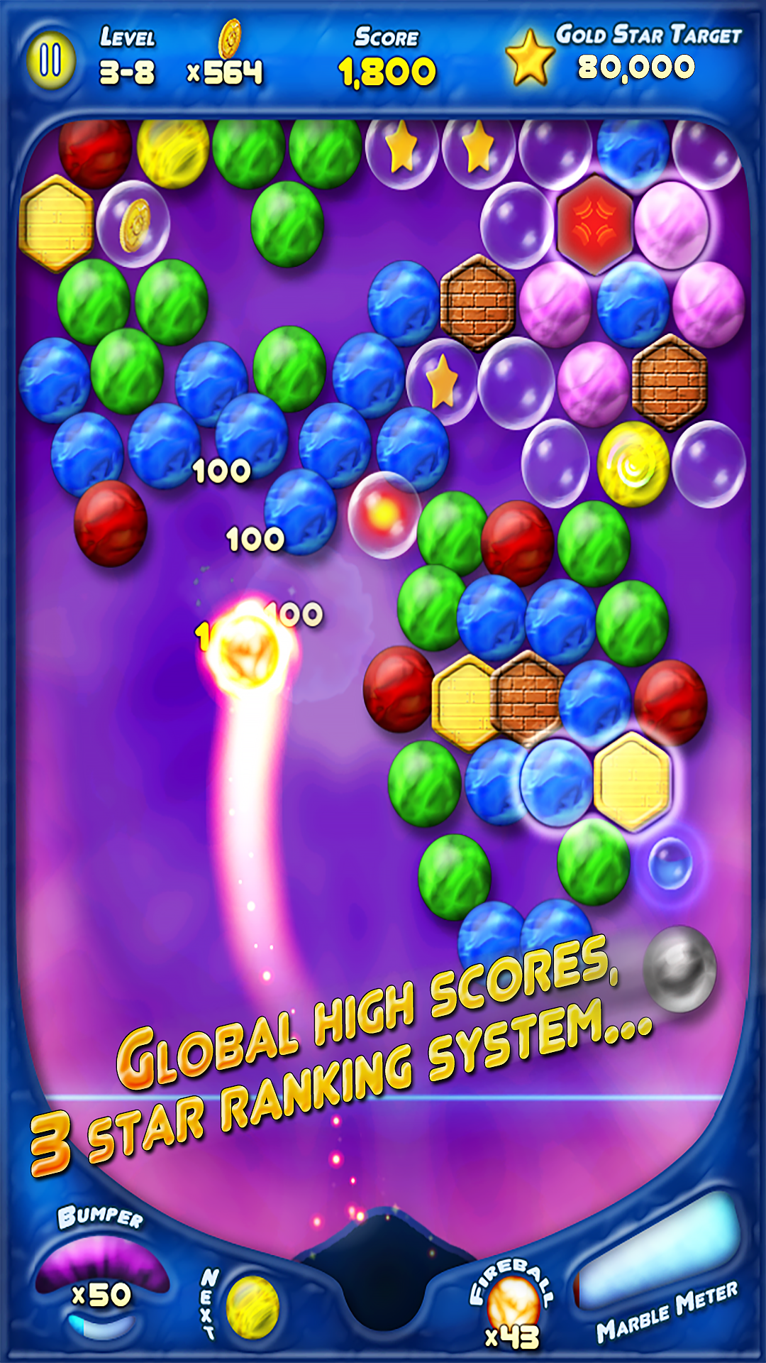 اسکرین شات 7 بازی Bubble Bust! HD Bubble Shooter
