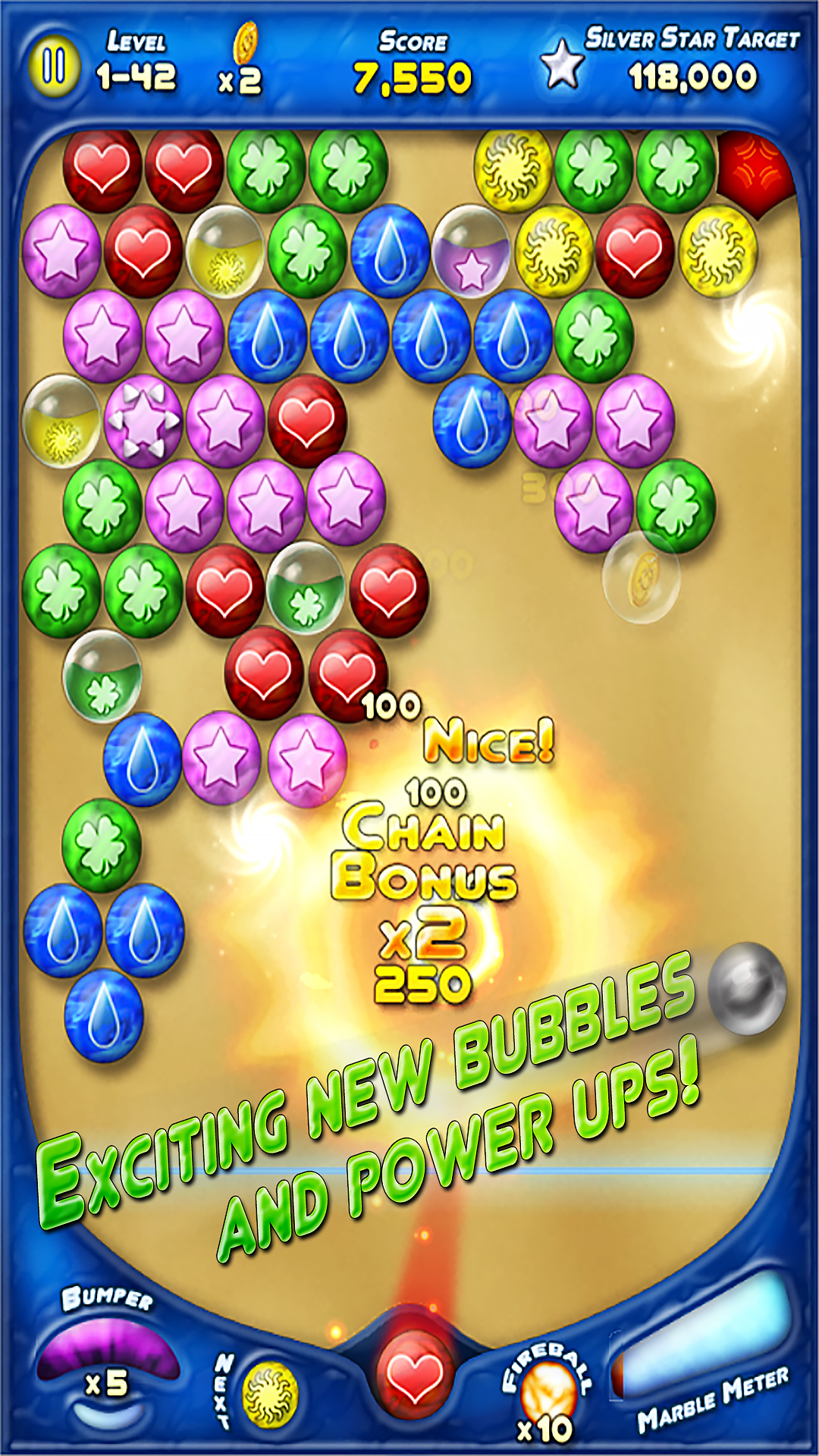 اسکرین شات 4 بازی Bubble Bust! HD Bubble Shooter