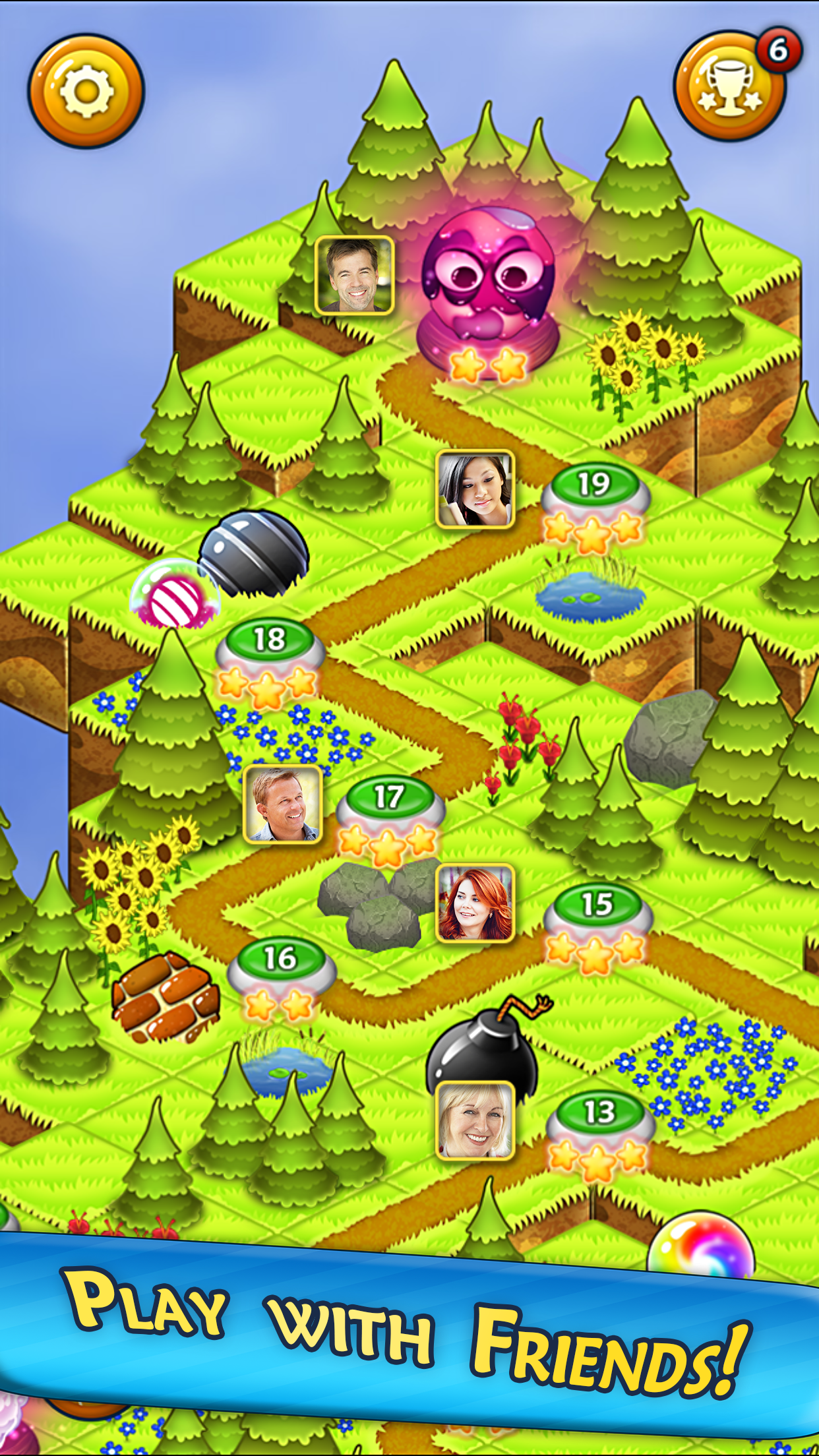 اسکرین شات 4 بازی Bubble Bust! 2: Bubble Shooter