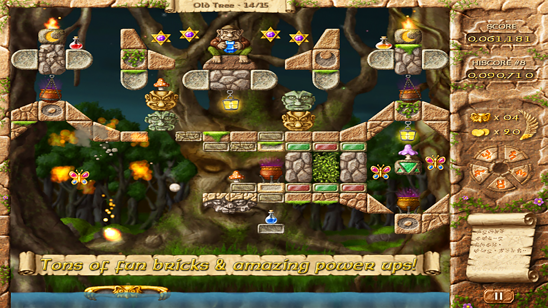 اسکرین شات 1 بازی Fairy Treasure - Brick Breaker