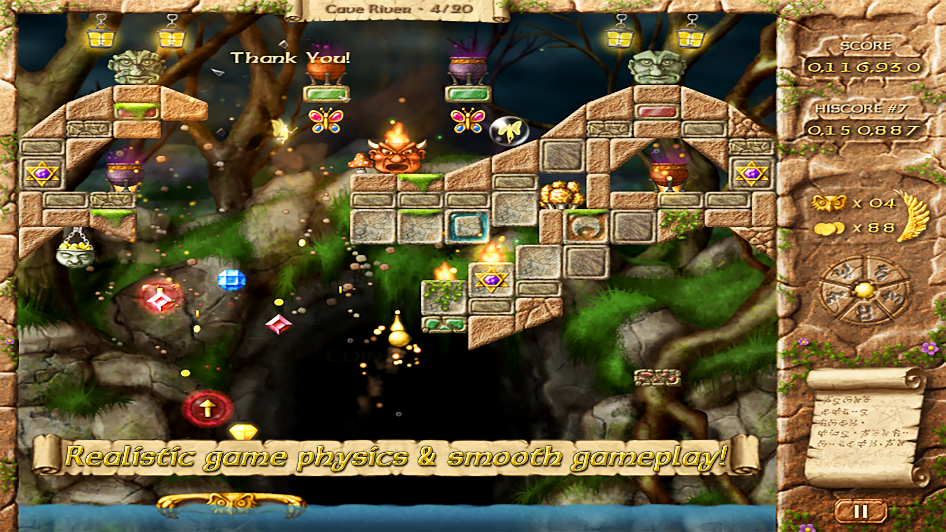 اسکرین شات 2 بازی Fairy Treasure - Brick Breaker