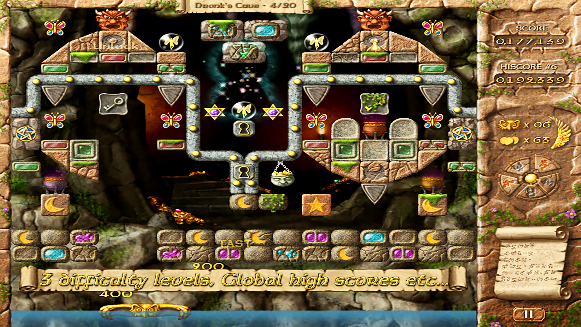 اسکرین شات 5 بازی Fairy Treasure - Brick Breaker