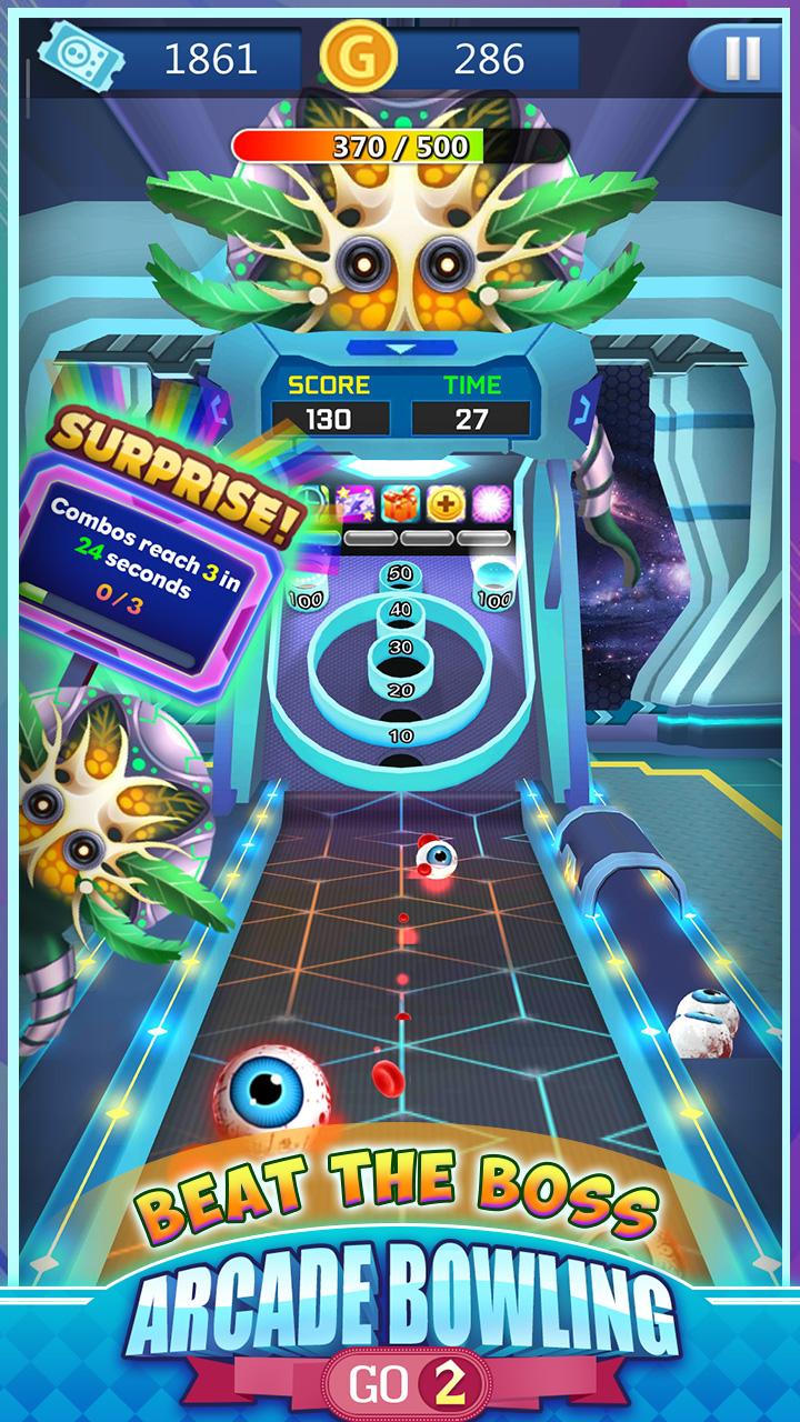 اسکرین شات 3 بازی Arcade Bowling Go 2