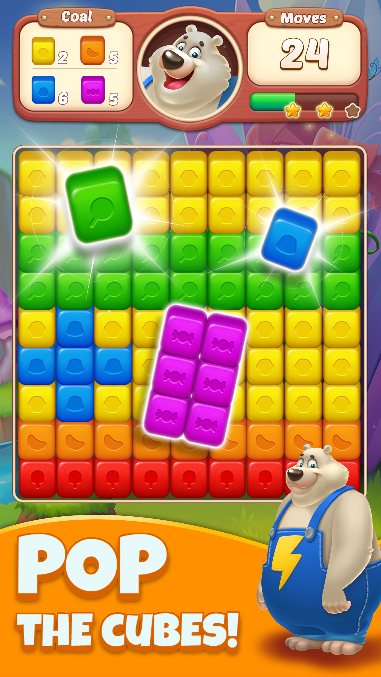 اسکرین شات 1 بازی Cube Blast: Match 3 Puzzle