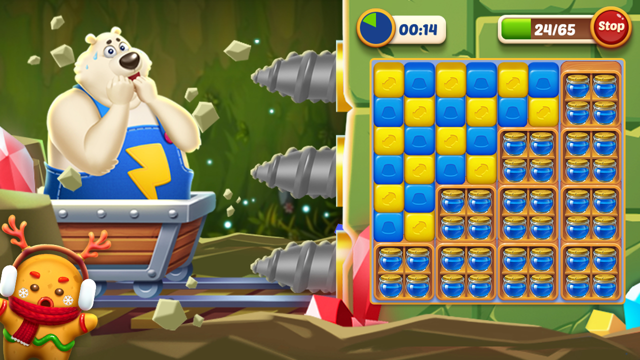 اسکرین شات 8 بازی Cube Blast: Match 3 Puzzle