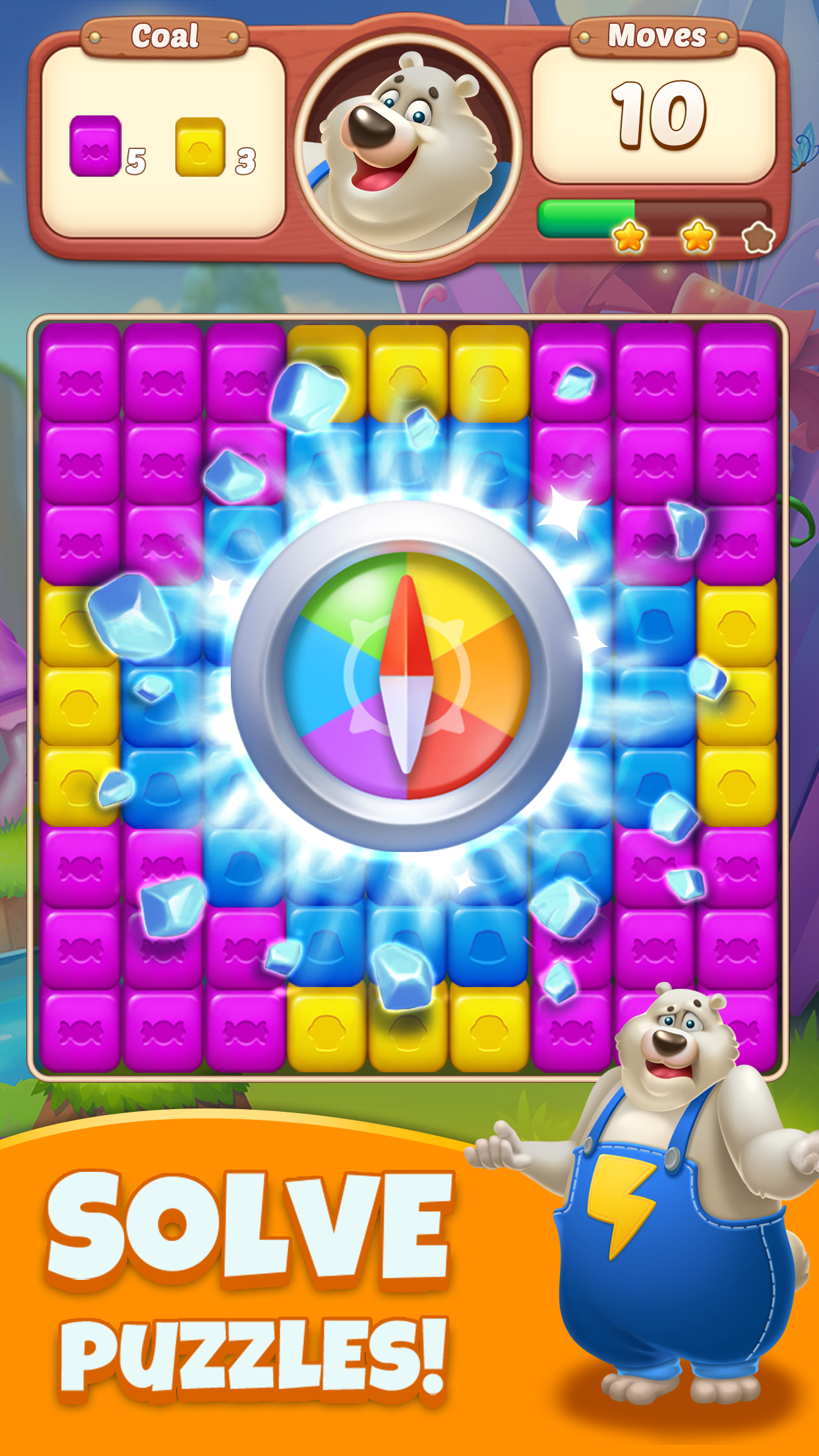 اسکرین شات 2 بازی Cube Blast: Match 3 Puzzle