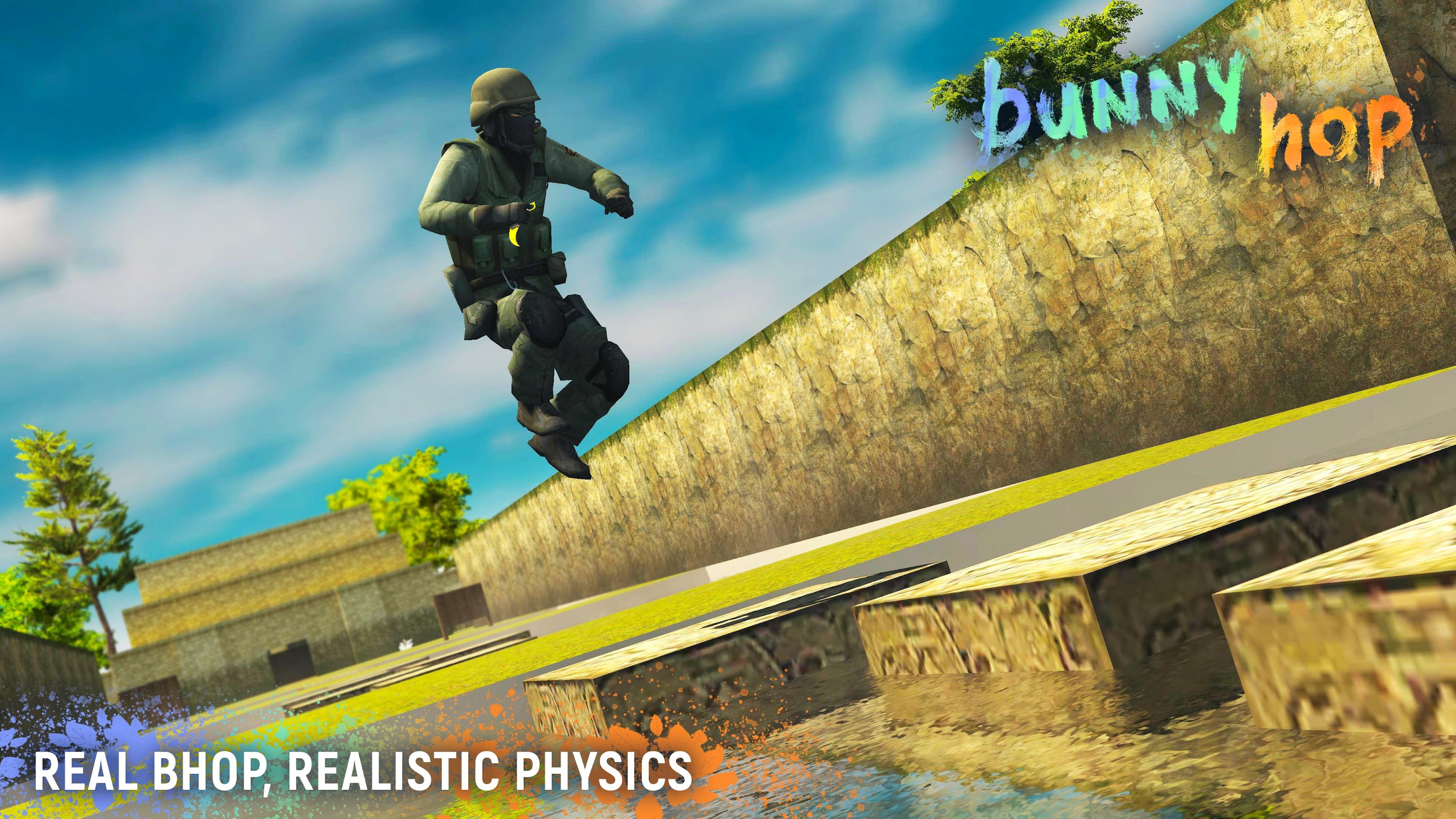 اسکرین شات 1 بازی BunnyHop: Bhop & Surf
