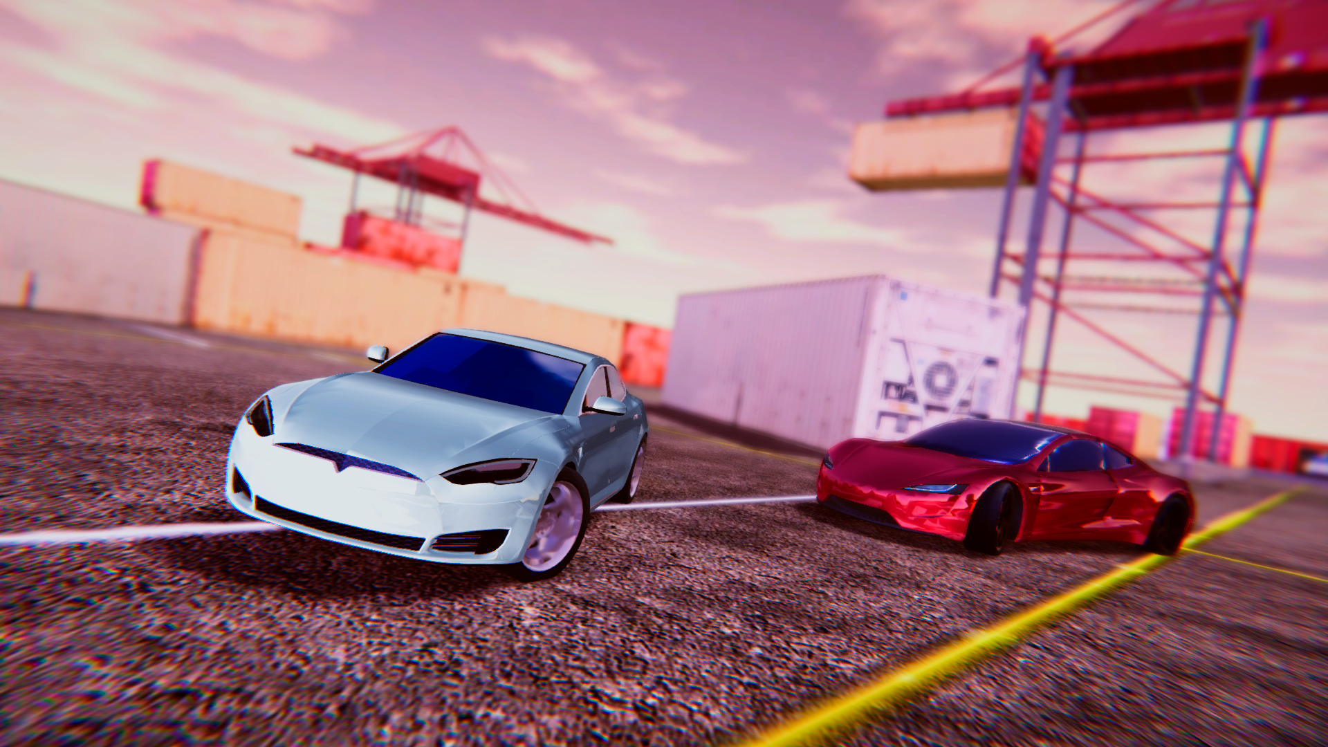 اسکرین شات 4 بازی Electric Car Simulator: Tesla