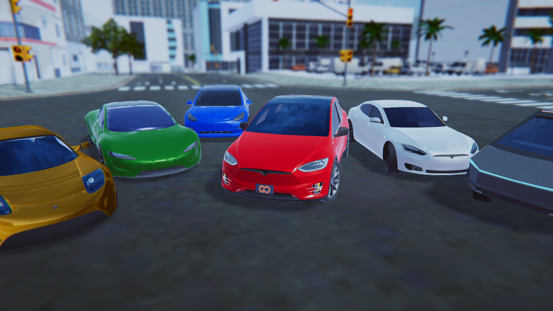 اسکرین شات 3 بازی Electric Car Simulator: Tesla