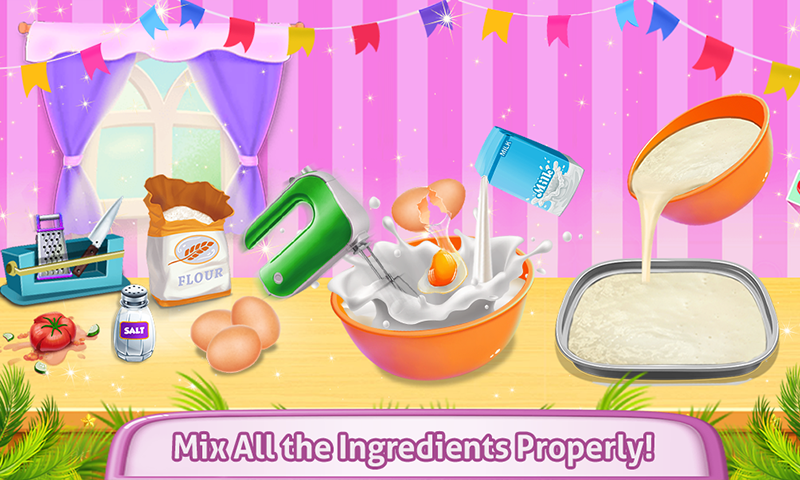 اسکرین شات 2 بازی Cosmetic Makeup Cake Box Game