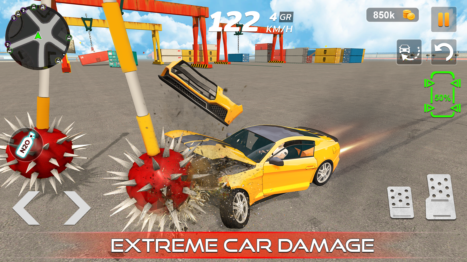 اسکرین شات 3 بازی Car Crash Driving Simulator 3D