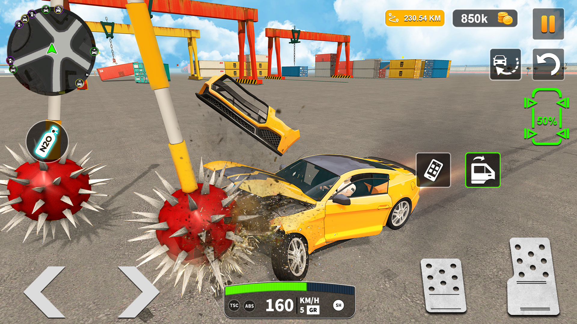 اسکرین شات 5 بازی Car Crash Driving Simulator 3D
