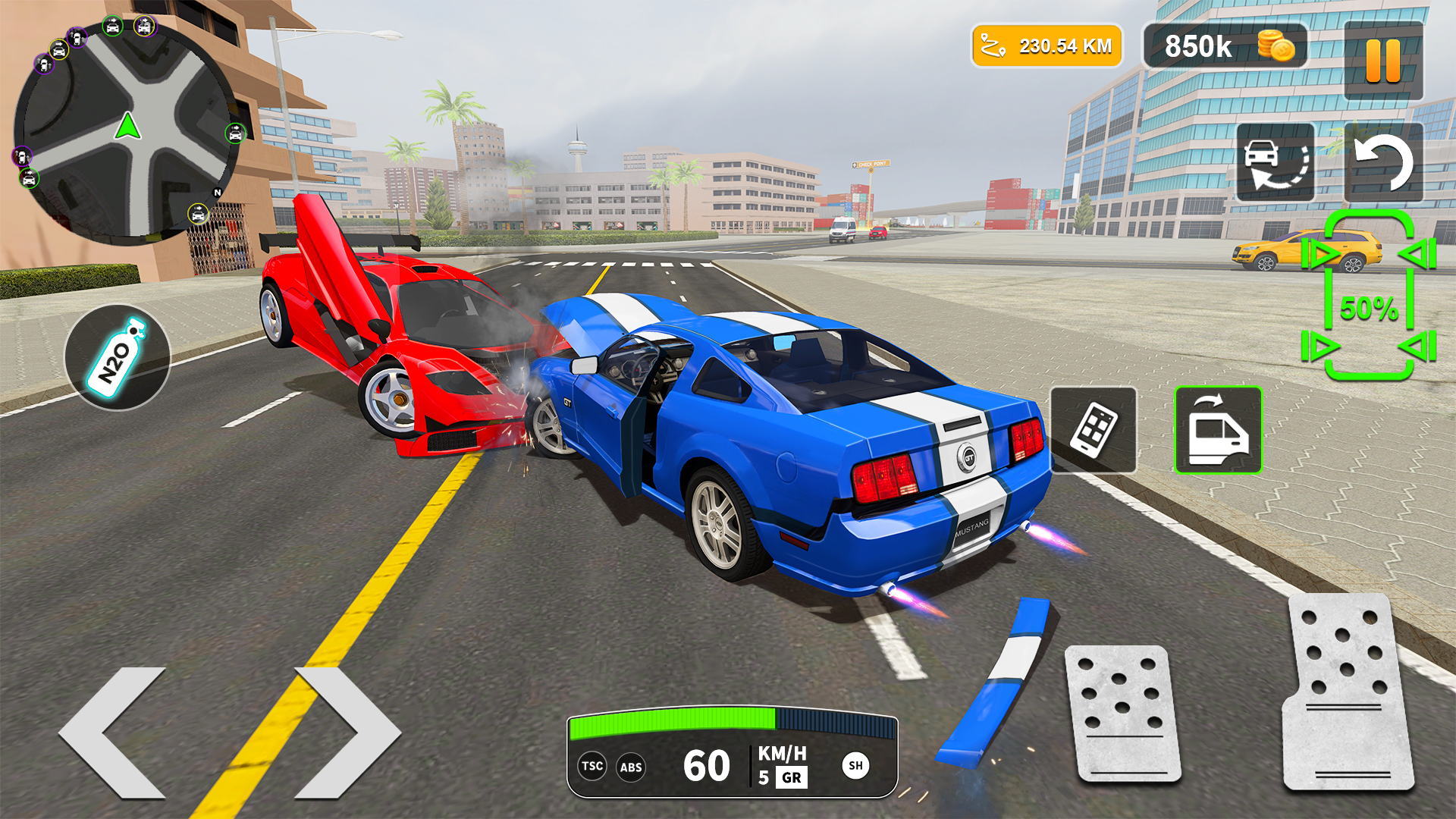 اسکرین شات 6 بازی Car Crash Driving Simulator 3D