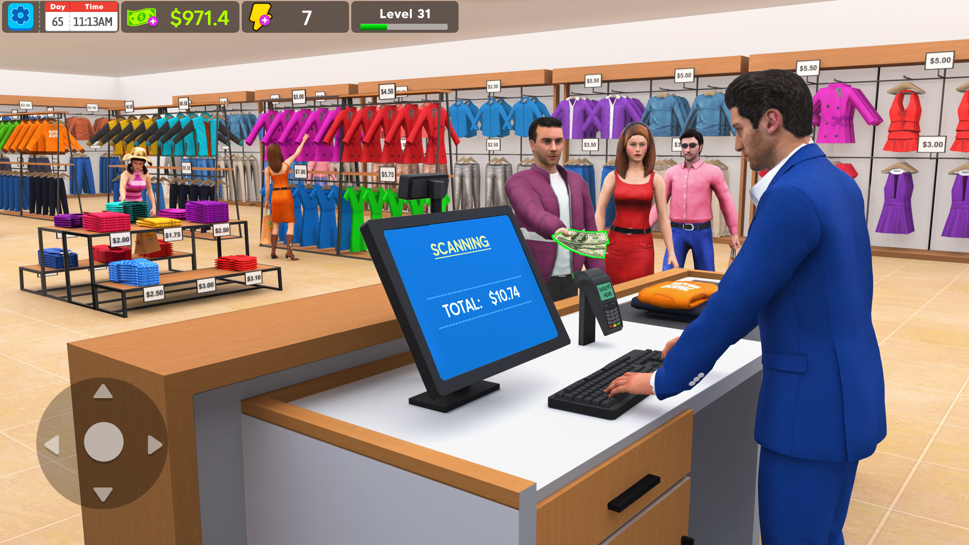 اسکرین شات 4 بازی Garments Shop - Simulator Game