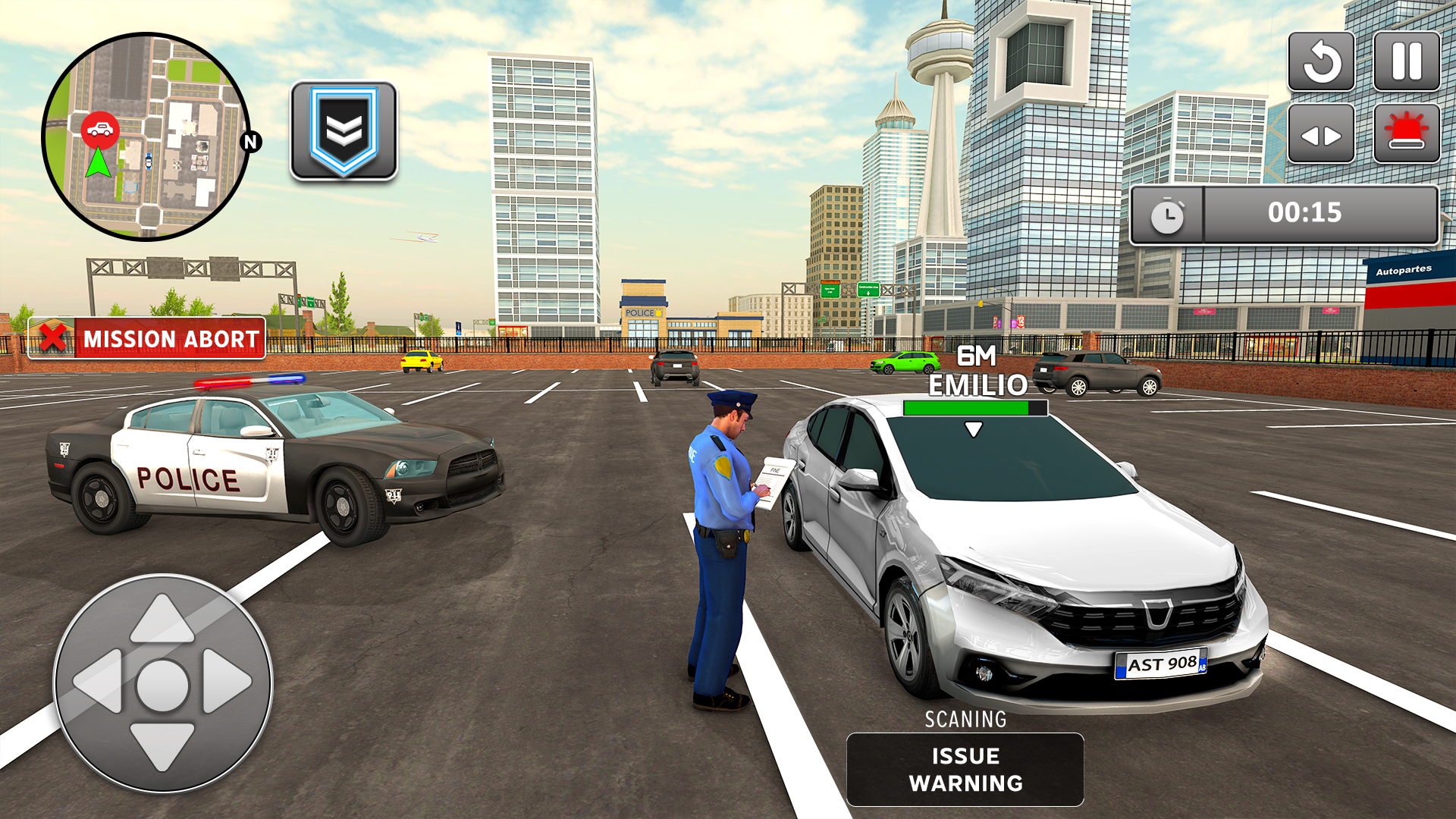 اسکرین شات 6 بازی Police Simulator: Police Games