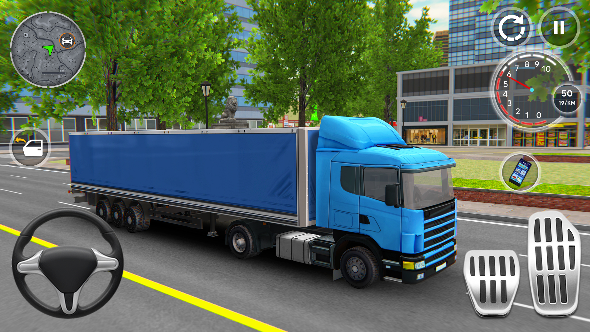 اسکرین شات 4 بازی Mega Truck Simulator Games 3D