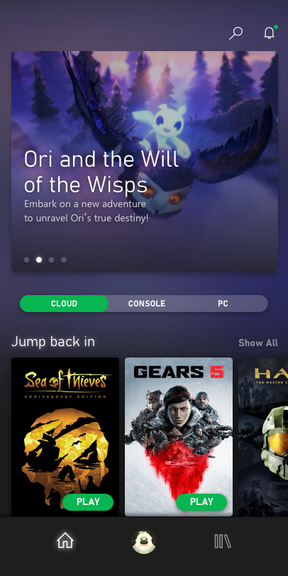 اسکرین شات 1 برنامه Xbox Game Pass
