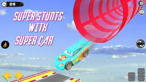 اسکرین شات 3 بازی Splashy Superhero Vertigo racing : lightning car