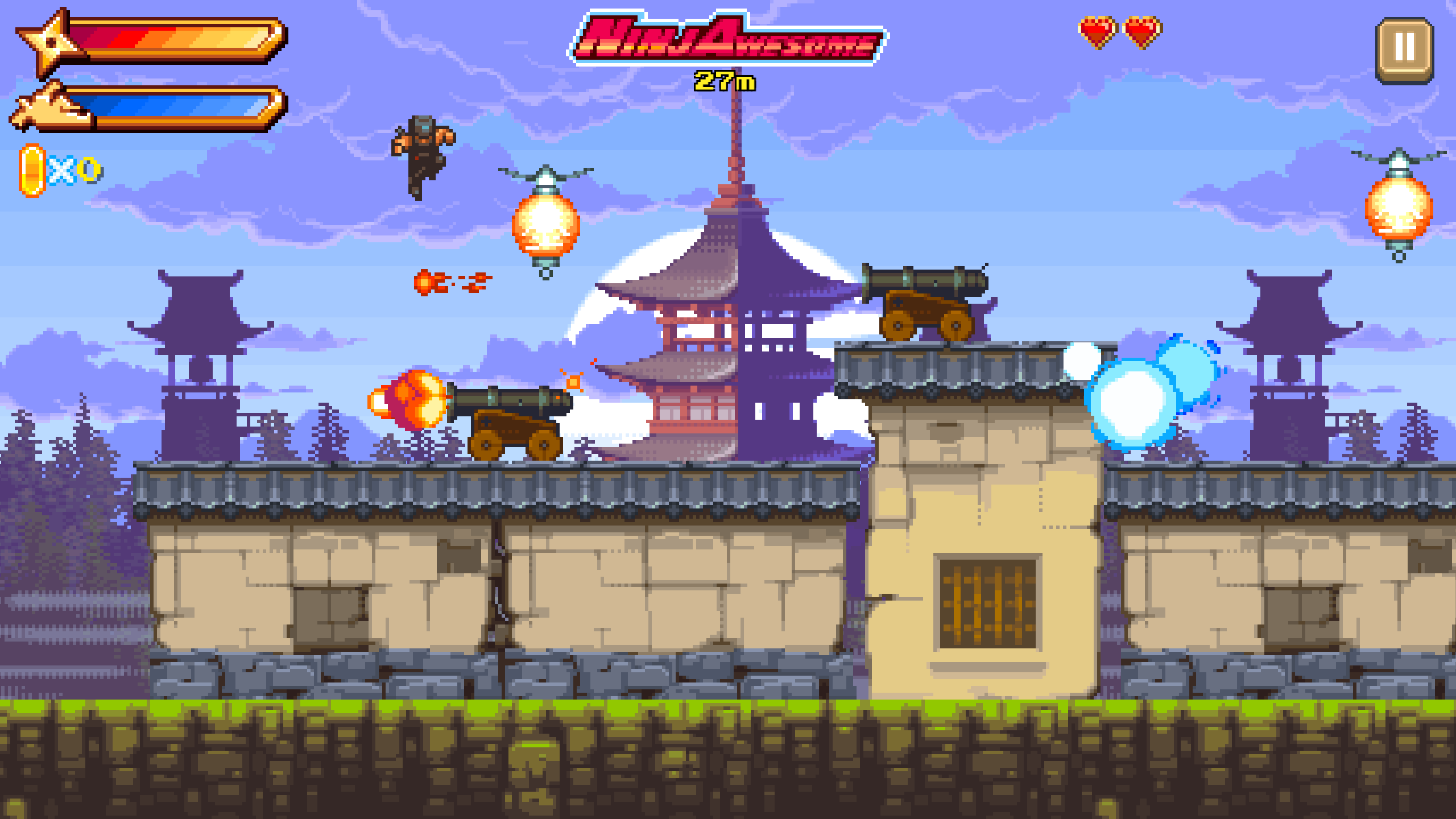 اسکرین شات 3 بازی NinjAwesome