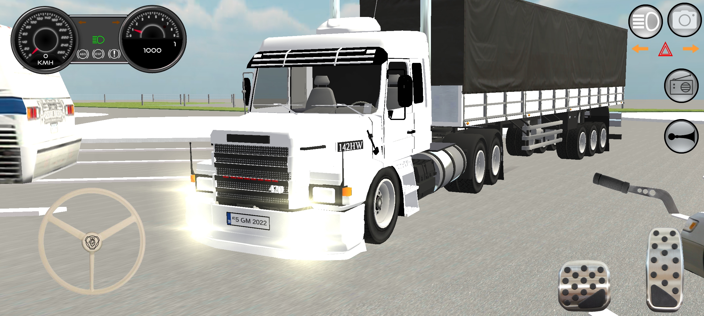 اسکرین شات 1 بازی Brasil Style Truck Parking