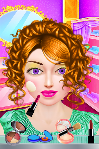 اسکرین شات 3 بازی Wedding Makeup Salon Girls Game