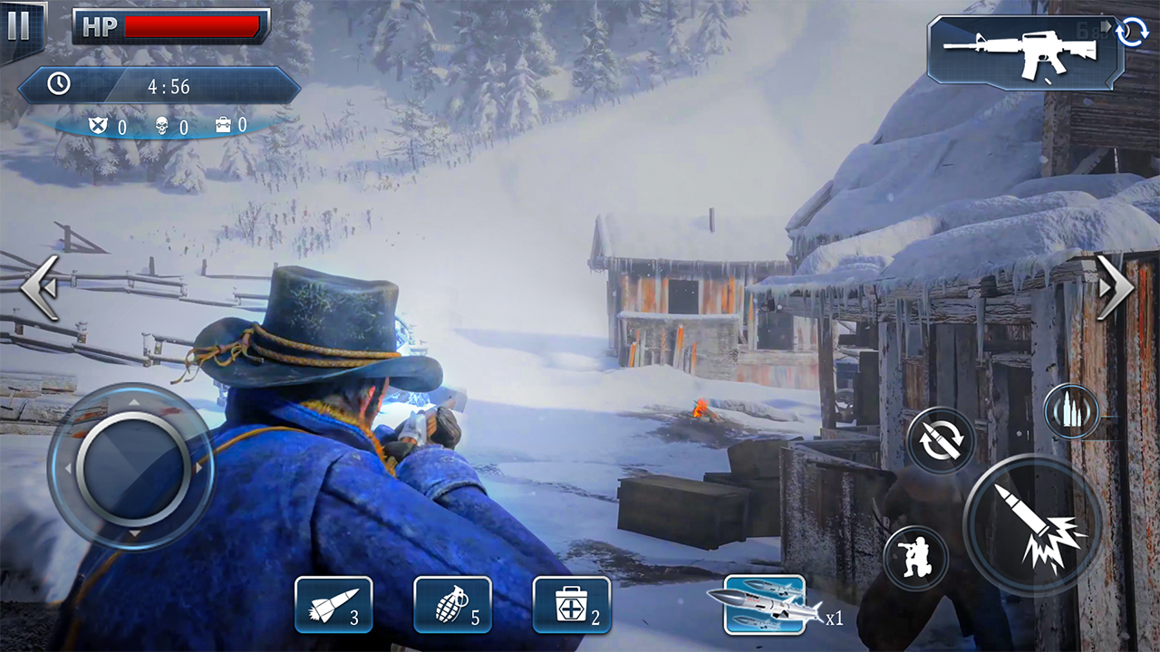اسکرین شات 4 برنامه Western Cowboy GunFighter 2023