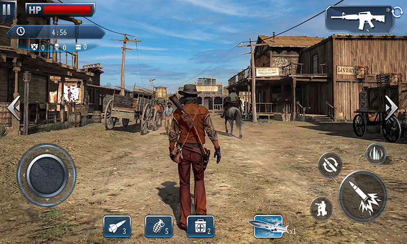 اسکرین شات 3 برنامه Western Cowboy GunFighter 2023