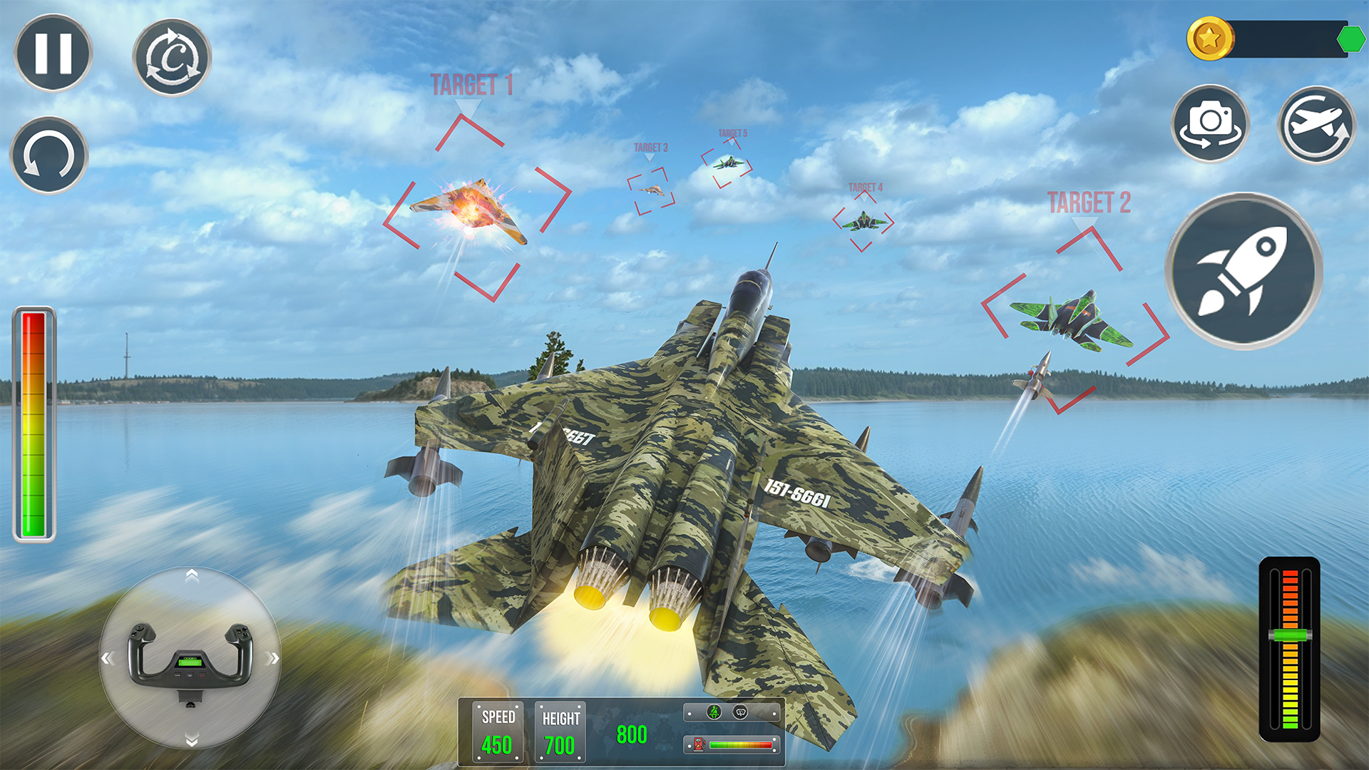 اسکرین شات 7 بازی Airplane Simulator Flight 3D