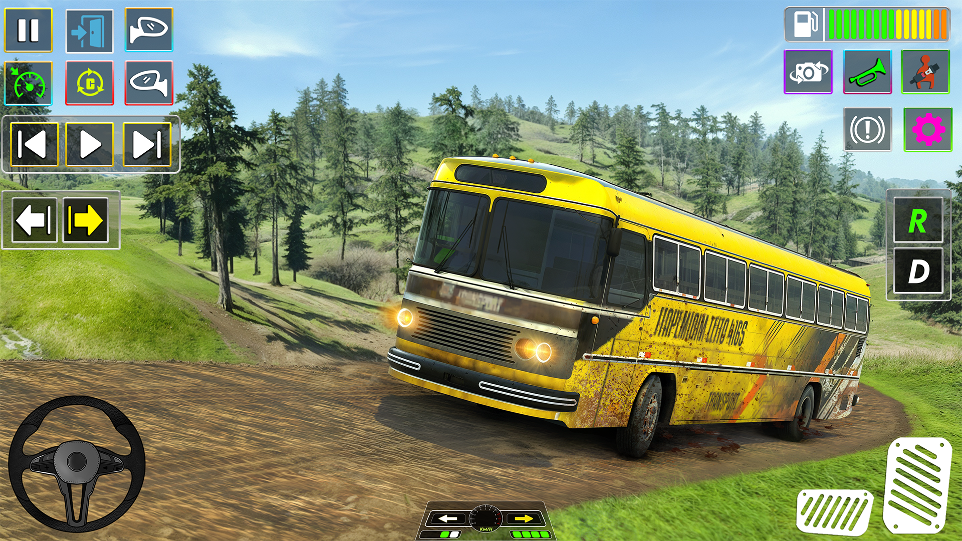 اسکرین شات 5 بازی Bus Simulator GT Bus Game