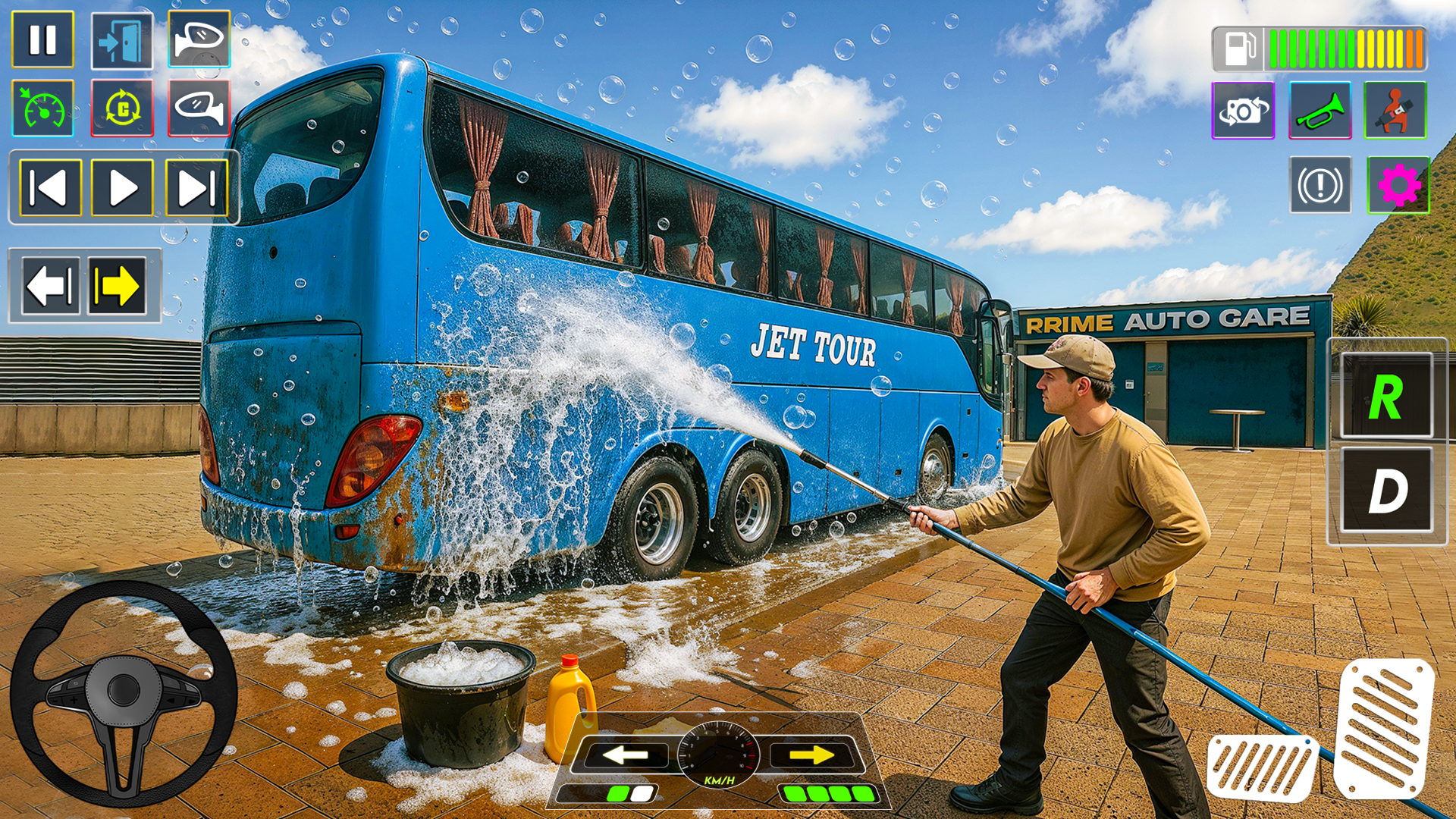 اسکرین شات 4 بازی Bus Simulator GT Bus Game