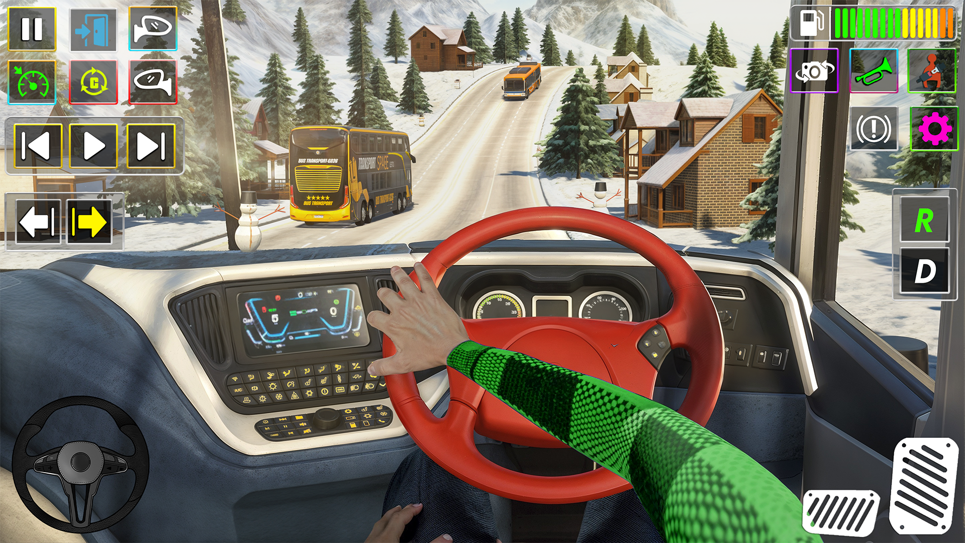 اسکرین شات 1 بازی Bus Simulator GT Bus Game