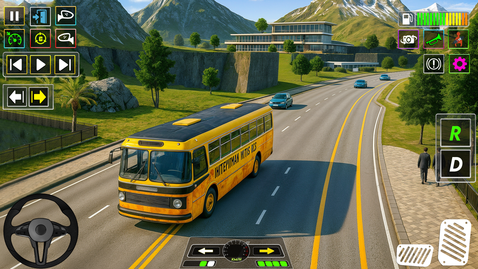 اسکرین شات 3 بازی Bus Simulator GT Bus Game