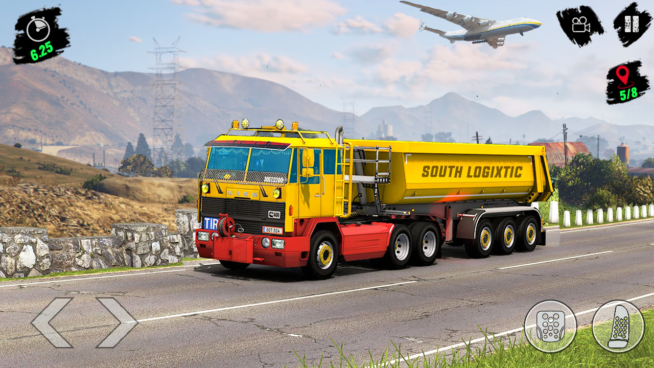 اسکرین شات 3 بازی Real Truck Drive Simulator 3D
