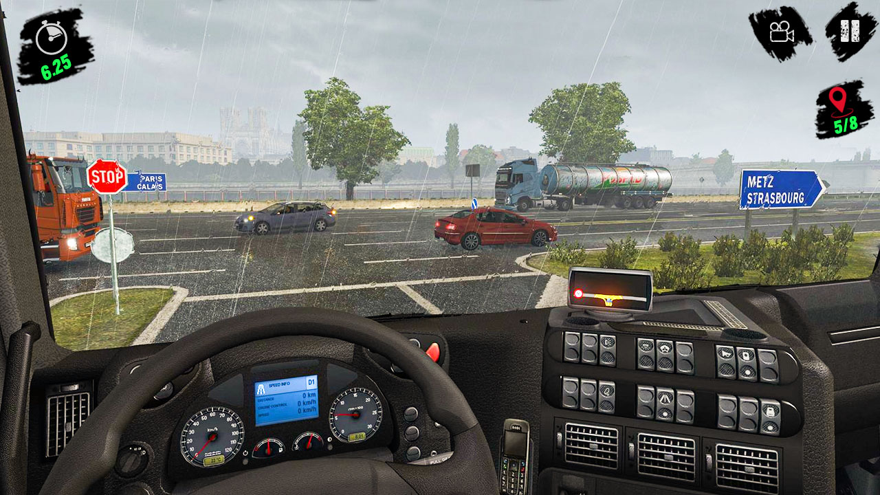 اسکرین شات 5 بازی Real Truck Drive Simulator 3D